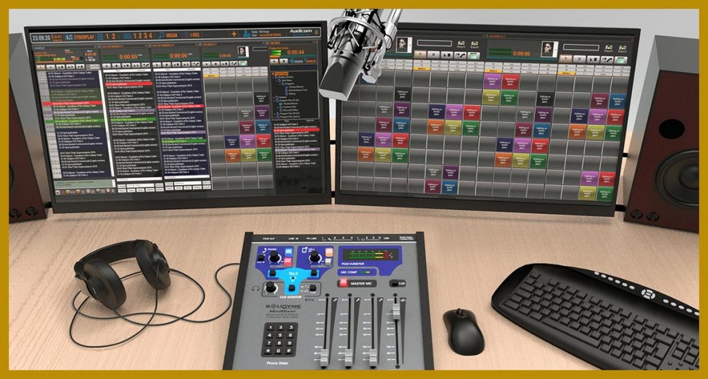 MiniMixer – Consola de Aire para WEBradio-Radio Visual y FM comunitaria